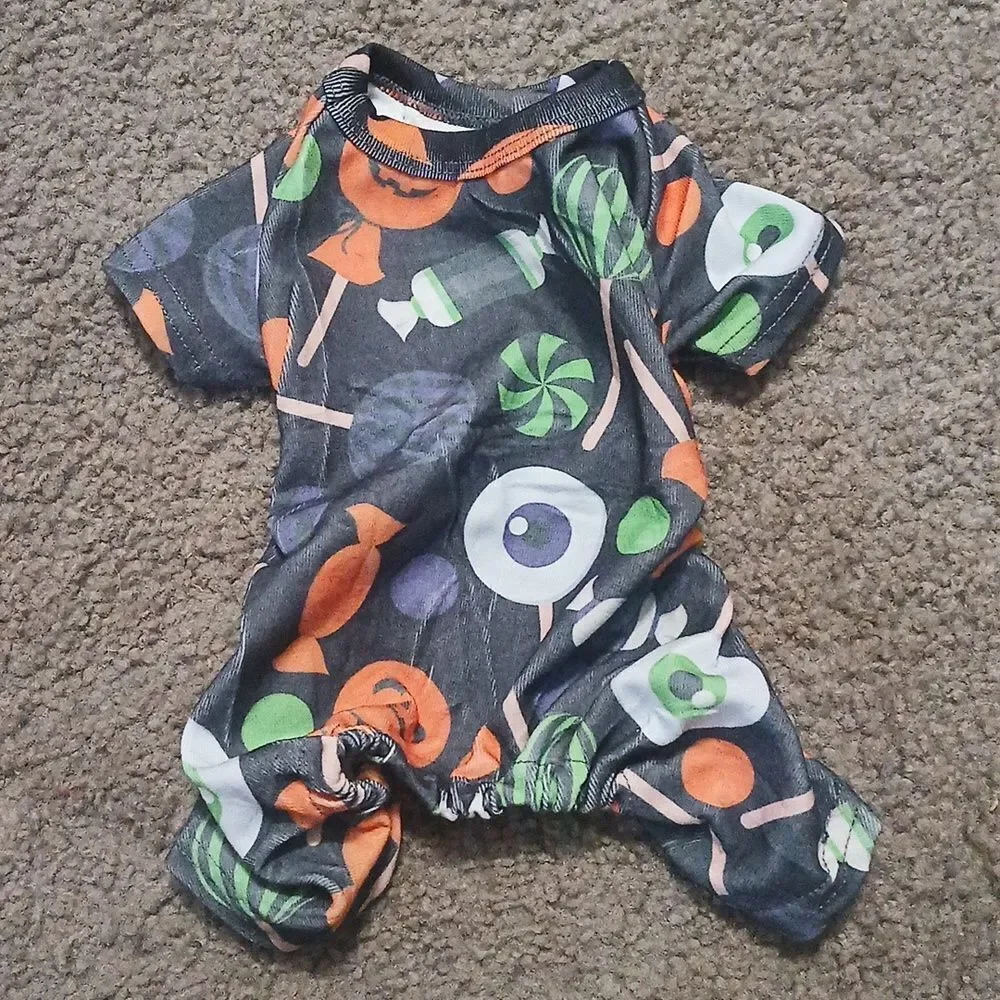 Halloween dog pajamas costume outfit Sz Small  NEW